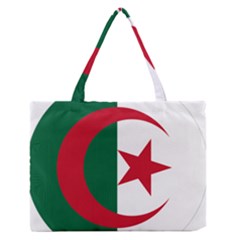 Roundel Of Algeria Air Force Zipper Medium Tote Bag by abbeyz71