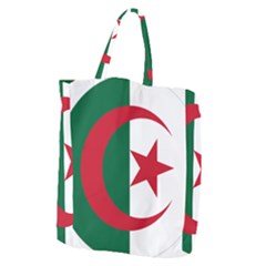 Roundel Of Algeria Air Force Giant Grocery Zipper Tote by abbeyz71