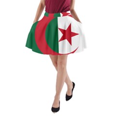 Roundel Of Algeria Air Force A-line Pocket Skirt by abbeyz71