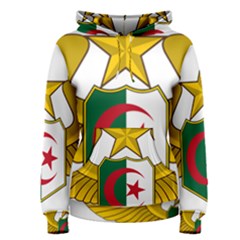 Badge Of The Algerian Air Force  Women s Pullover Hoodie by abbeyz71