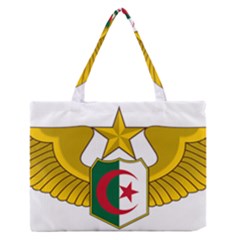 Badge Of The Algerian Air Force  Zipper Medium Tote Bag by abbeyz71