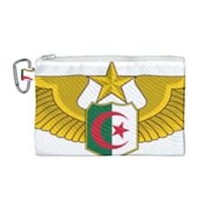 Badge Of The Algerian Air Force  Canvas Cosmetic Bag (medium) by abbeyz71