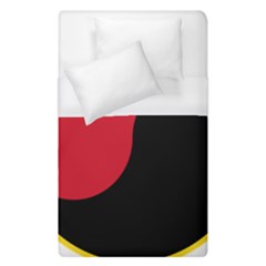 Roundel Of Angolan Air Force Duvet Cover (single Size) by abbeyz71