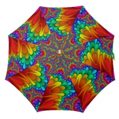 Colorful Trippy Straight Umbrellas by Sapixe