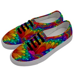 Colorful Trippy Men s Classic Low Top Sneakers by Sapixe