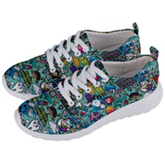 Comics Collage Men s Lightweight Sports Shoes