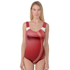 Cricket Ball Princess Tank Leotard  by Sapixe