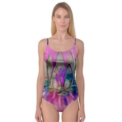 Crystal Flower Camisole Leotard  by Sapixe