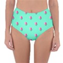 Love Heart Set Seamless Pattern Reversible High-Waist Bikini Bottoms View3