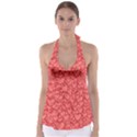 Background Hearts Love Babydoll Tankini Top View1