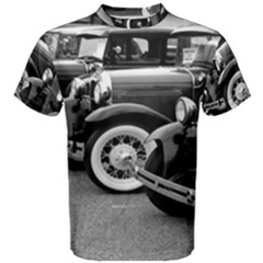 Vehicle Car Transportation Vintage Men s Cotton Tee by Nexatart