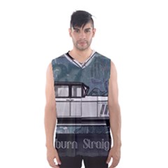 Vintage Car Automobile Auburn Men s Basketball Tank Top by Nexatart