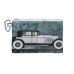 Vintage Car Automobile Auburn Canvas Cosmetic Bag (medium)
