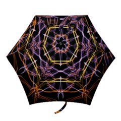 Wallpaper Abstract Art Light Mini Folding Umbrellas by Nexatart