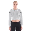 Ghost Halloween Spooky Horror Fear Cropped Sweatshirt View1