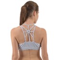 Ghost Halloween Spooky Horror Fear Back Web Sports Bra View2