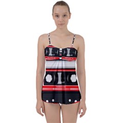 Compact Cassette Musicassette Mc Babydoll Tankini Set by Nexatart