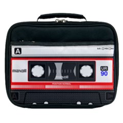 Compact Cassette Musicassette Mc Lunch Bag by Nexatart