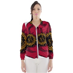 Floral Flower Petal Plant Wind Breaker (Women)