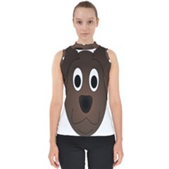 Dog Pup Animal Canine Brown Pet Shell Top by Nexatart