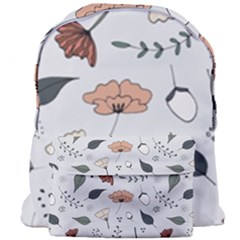 Grey Toned Pattern Giant Full Print Backpack