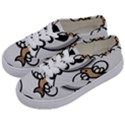 Bear Polar Bear Arctic Fish Mammal Kids  Classic Low Top Sneakers View2