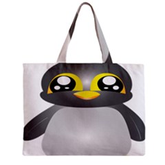 Cute Penguin Animal Zipper Mini Tote Bag