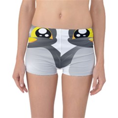 Cute Penguin Animal Reversible Boyleg Bikini Bottoms