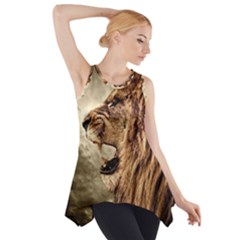 Roaring Lion Side Drop Tank Tunic