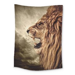 Roaring Lion Medium Tapestry by Nexatart