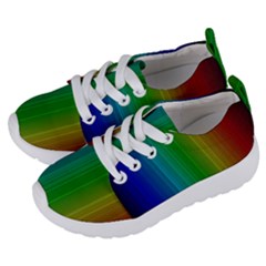Spectrum Colours Colors Rainbow Kids  Lightweight Sports Shoes by Nexatart