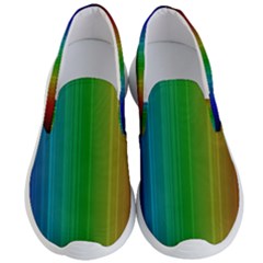 Spectrum Colours Colors Rainbow Men s Lightweight Slip Ons