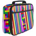 Rainbow Geometric Design Spectrum Full Print Lunch Bag View3