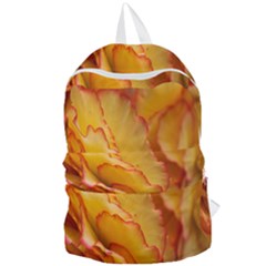 Flowers Leaves Leaf Floral Summer Foldable Lightweight Backpack by Nexatart