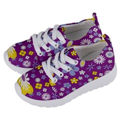Floral Flowers Kids  Lightweight Sports Shoes