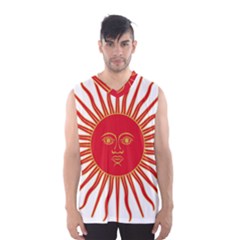 Peru Sun Of May, 1822-1825 Men s Basketball Tank Top by abbeyz71