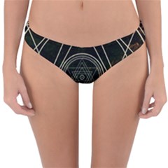 Cult Of Occult Death Detal Hardcore Heavy Reversible Hipster Bikini Bottoms by Sapixe