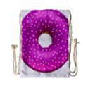 Donut Transparent Clip Art Drawstring Bag (Small) View1