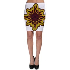 Disturbed Is An American Heavy Metal Band Logo Bodycon Skirt by Sapixe