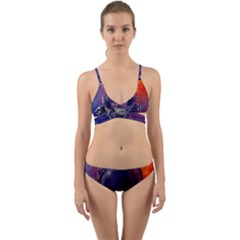 Eve Of Destruction Cgi 3d Sci Fi Space Wrap Around Bikini Set by Sapixe