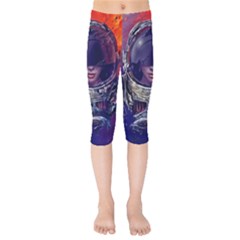 Eve Of Destruction Cgi 3d Sci Fi Space Kids  Capri Leggings  by Sapixe