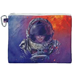 Eve Of Destruction Cgi 3d Sci Fi Space Canvas Cosmetic Bag (xxl) by Sapixe