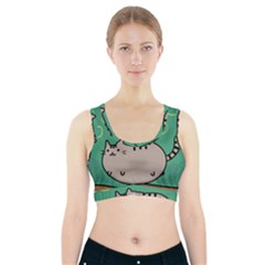 Fat Cat Sports Bra With Pocket