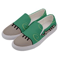 Fat Cat Men s Canvas Slip Ons by Sapixe