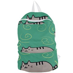 Fat Cat Foldable Lightweight Backpack by Sapixe