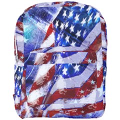 Flag Usa United States Of America Images Independence Day Full Print Backpack