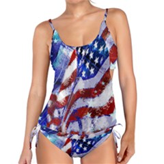 Flag Usa United States Of America Images Independence Day Tankini Set