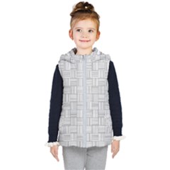 Flooring Household Pattern Kid s Hooded Puffer Vest