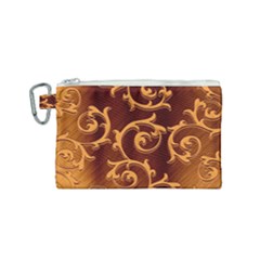 Floral Vintage Canvas Cosmetic Bag (small)