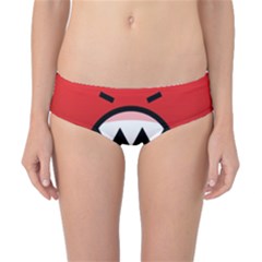 Funny Angry Classic Bikini Bottoms by Sapixe